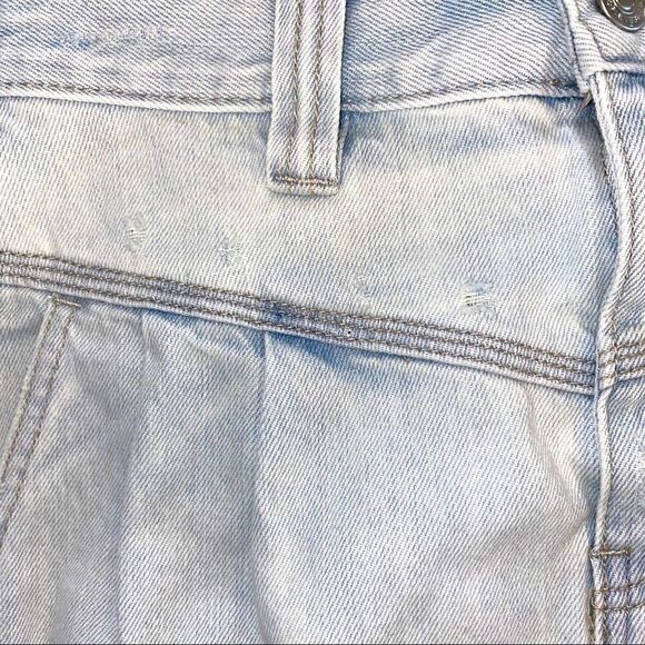 Free People Sidecar Denim Mini-Skirt 26 or 27 NWT - Picture 11 of 12